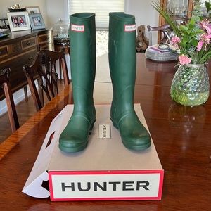 Hunter rubber boots